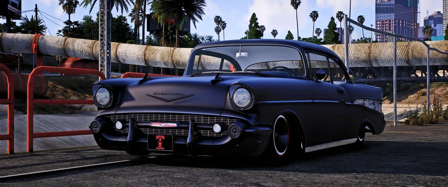 Chevy Belair Lowrider Tupac 1957 | One Deep