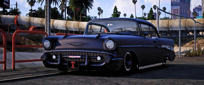 Chevy Belair Lowrider Tupac 1957 | One Deep