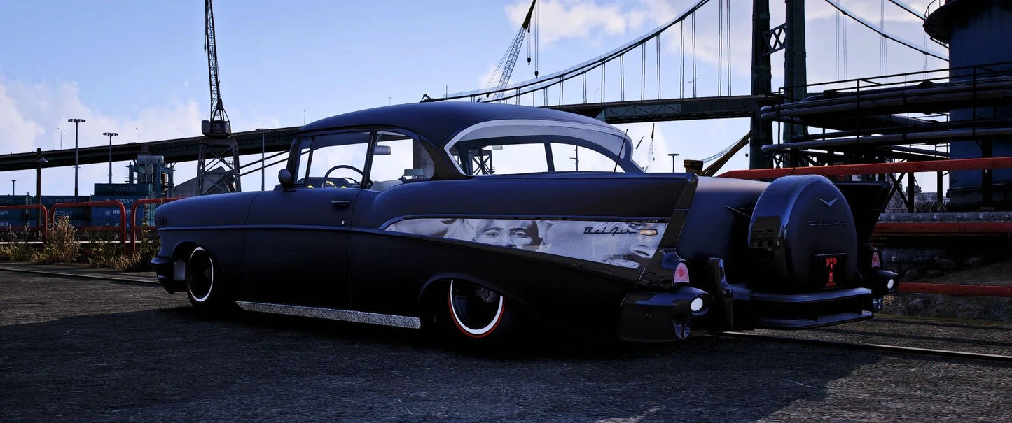 Chevy Belair Lowrider Tupac 1957 | One Deep