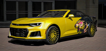 Chevy Camaro ZL1 Convertible on Armani Forged Rims | JanKiE