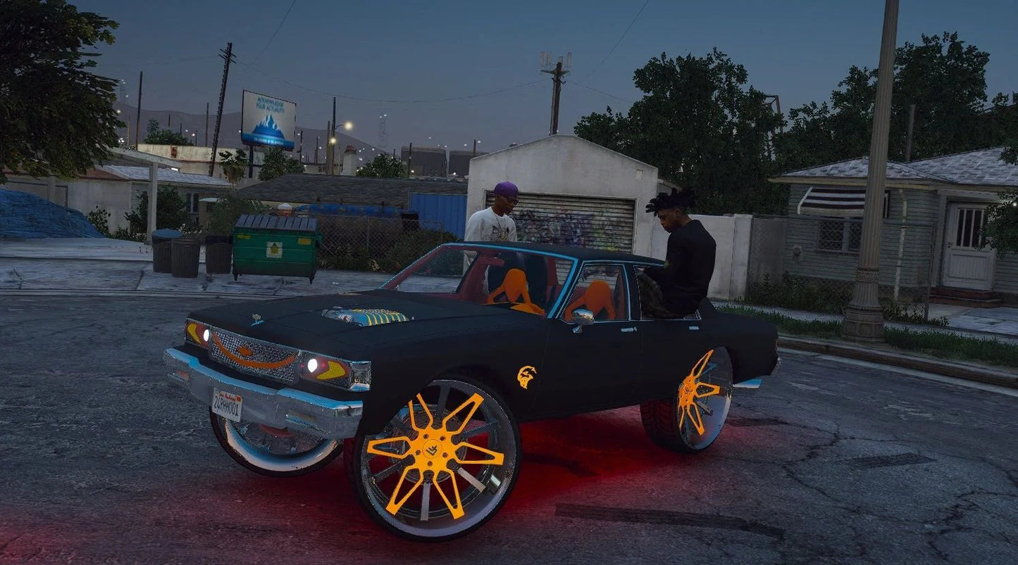 Chevy Caprise HellcatBox Donk 6 Seater Slider | A1 Customs | Performance Build