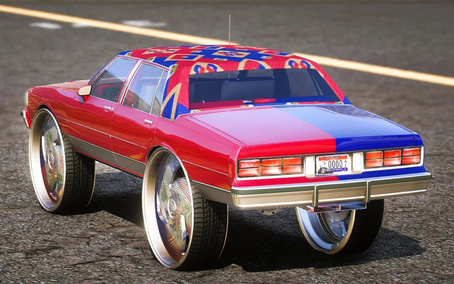 (Unbranded) Chevy Caprice Haitian Pride | Genius