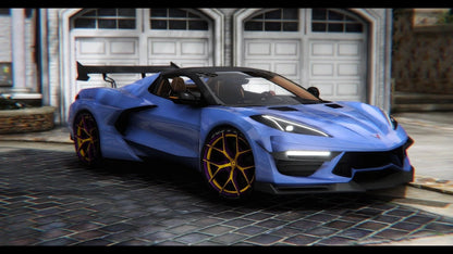 Chevrolet Corvette C8 Widebody Auto Roof | Lee Customs