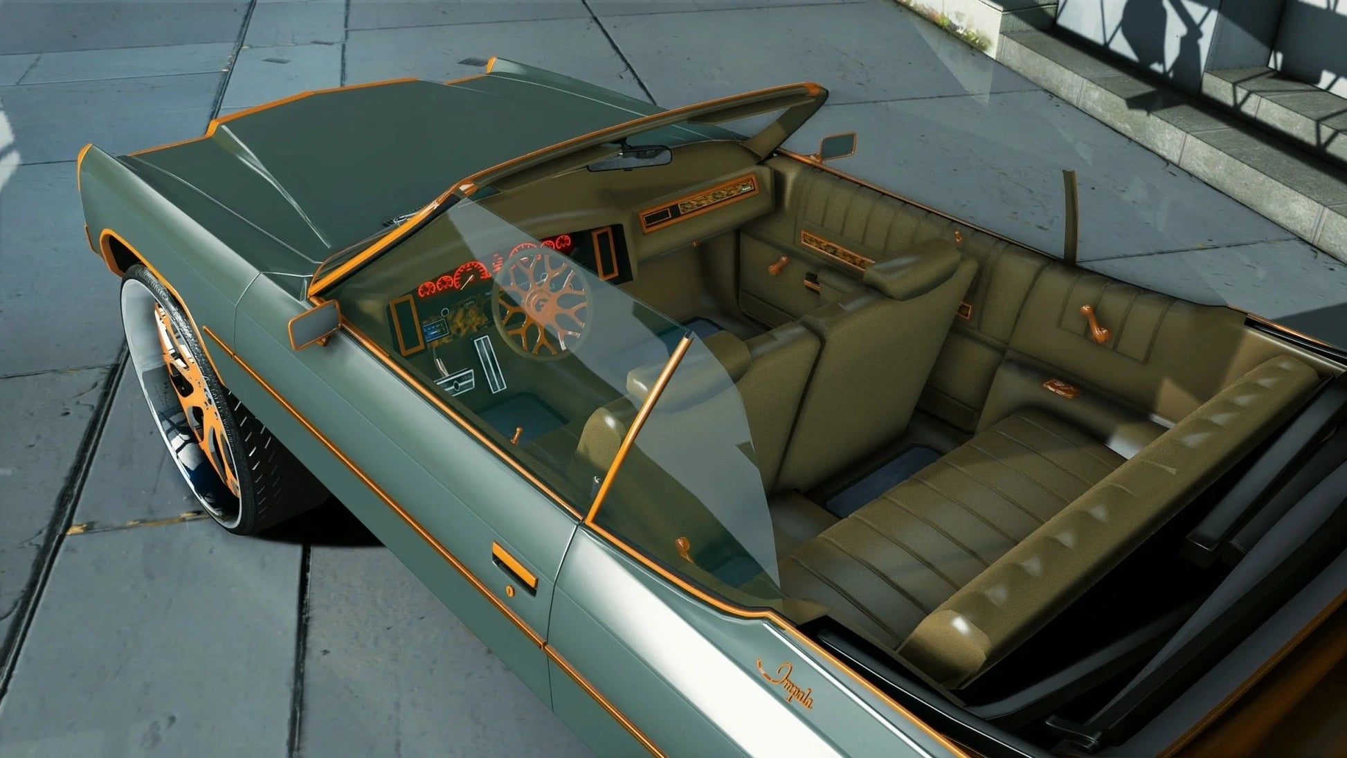 Chevy Impala 1972 Drop Donk | HeavyF