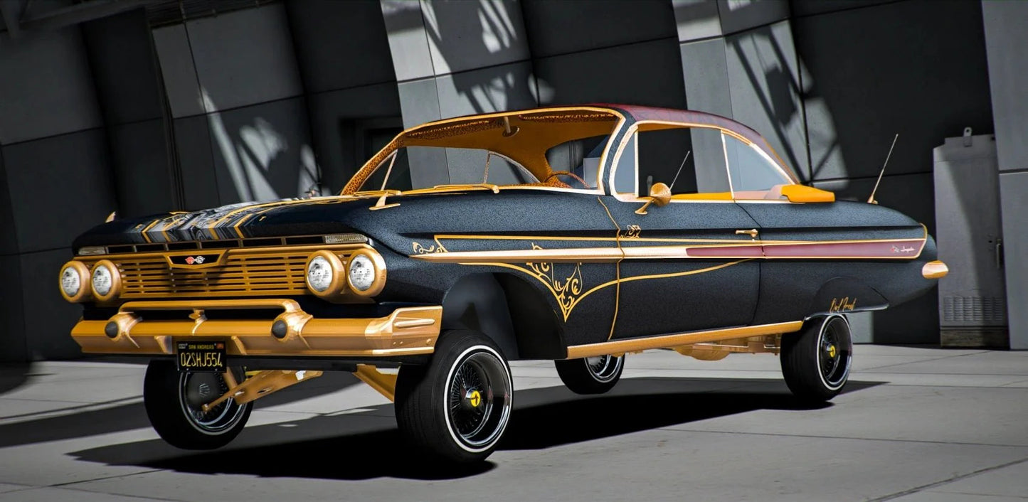 Chevy Impala Lowrider 1961 | Owl Frost