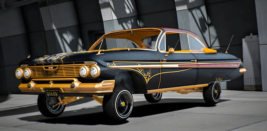 Chevy Impala Lowrider 1961 | Owl Frost