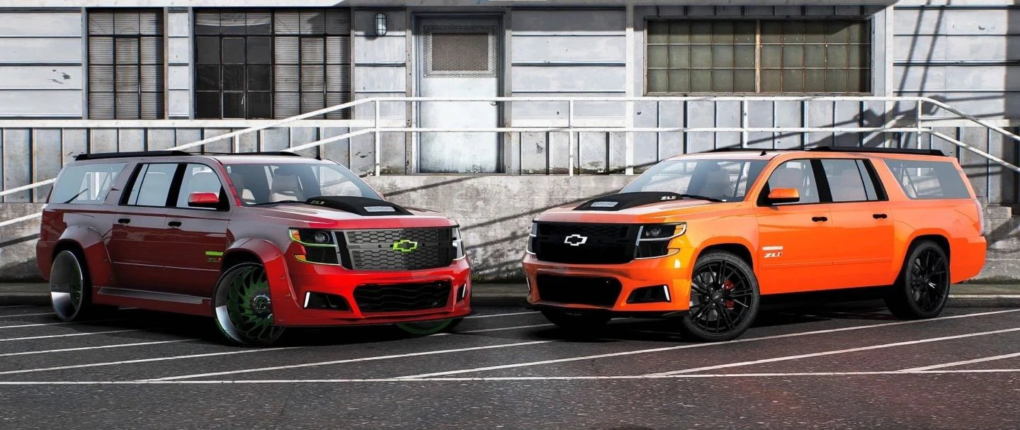 Chevrolet Suburban ZL1 Widebody On Big Rims | RiviX | Performance Build