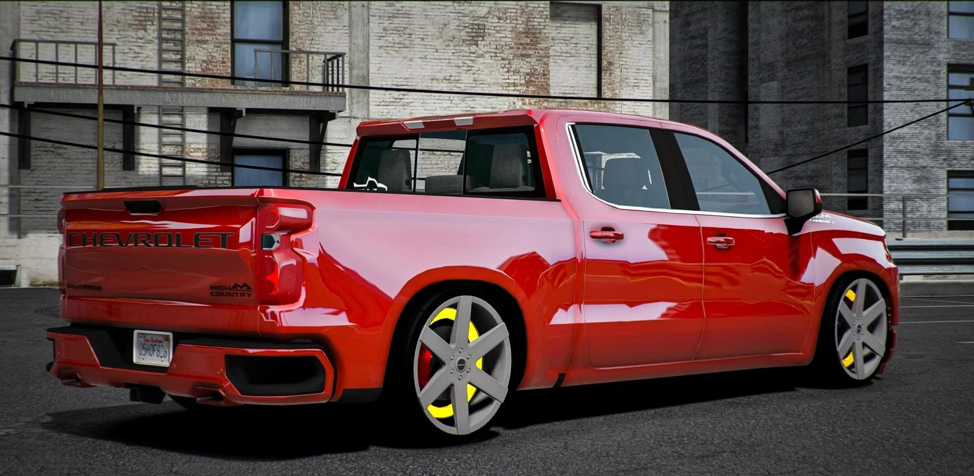 Chevy Silverado 2021 | Mock