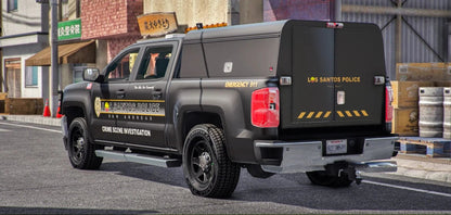 Chevy Silverado Police Crime Scene 2018 | Grime