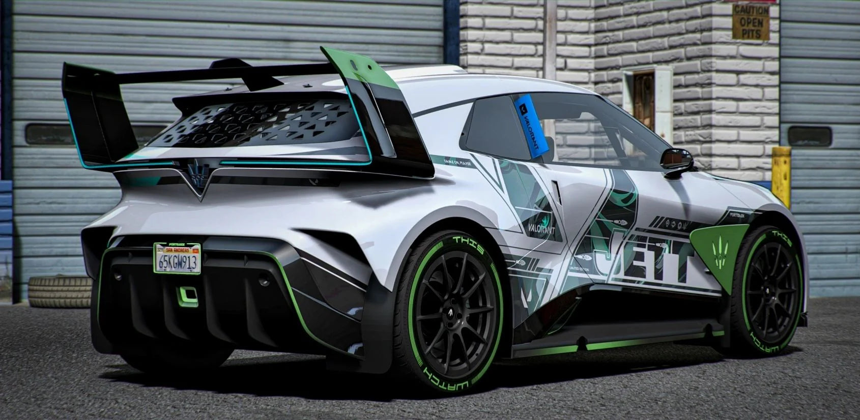 Cupra Urban Rebel Valotant Jett [Dinamic Lights] | Port Baek