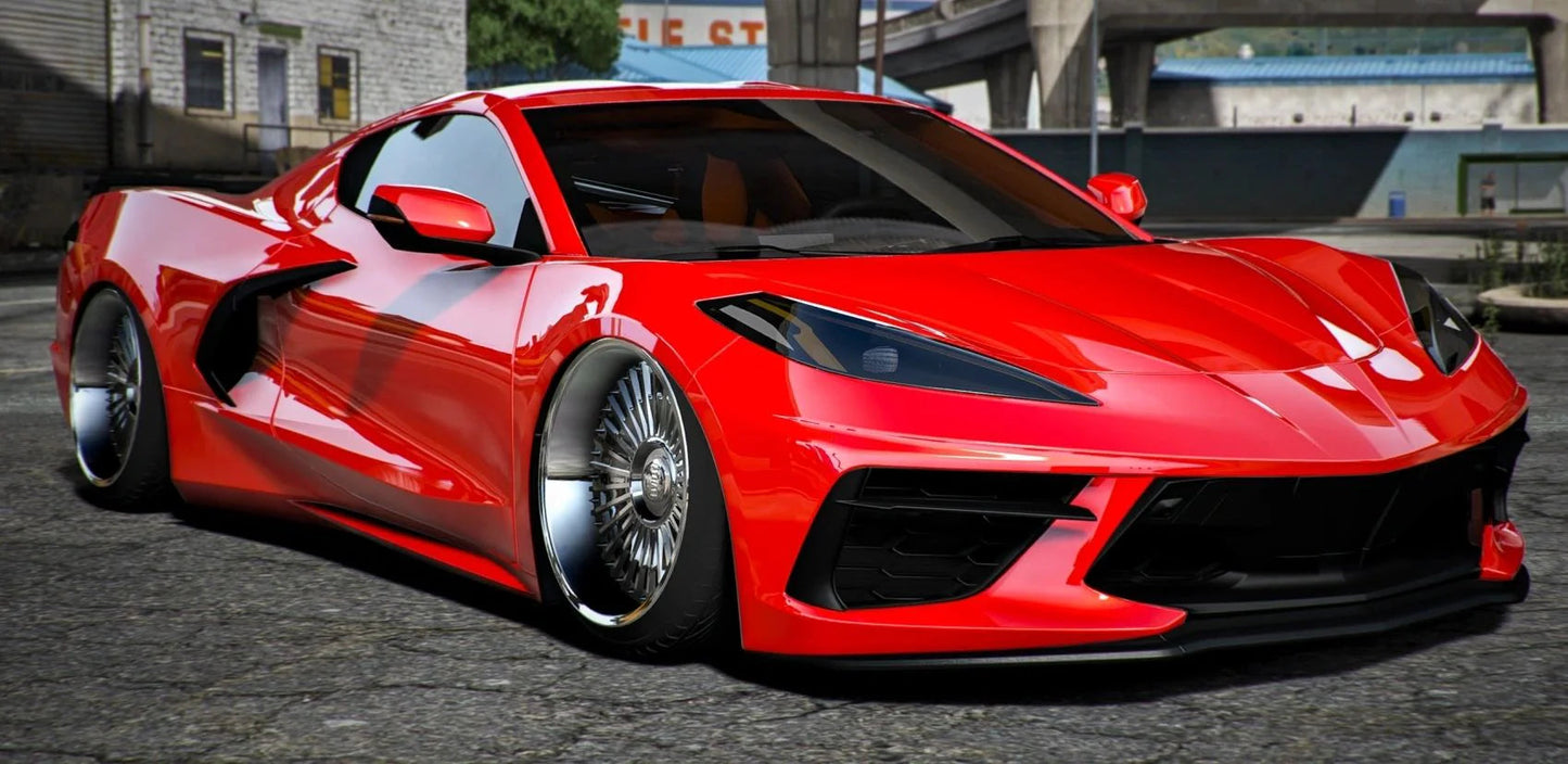 Corvette C8 Stanced | Koolin