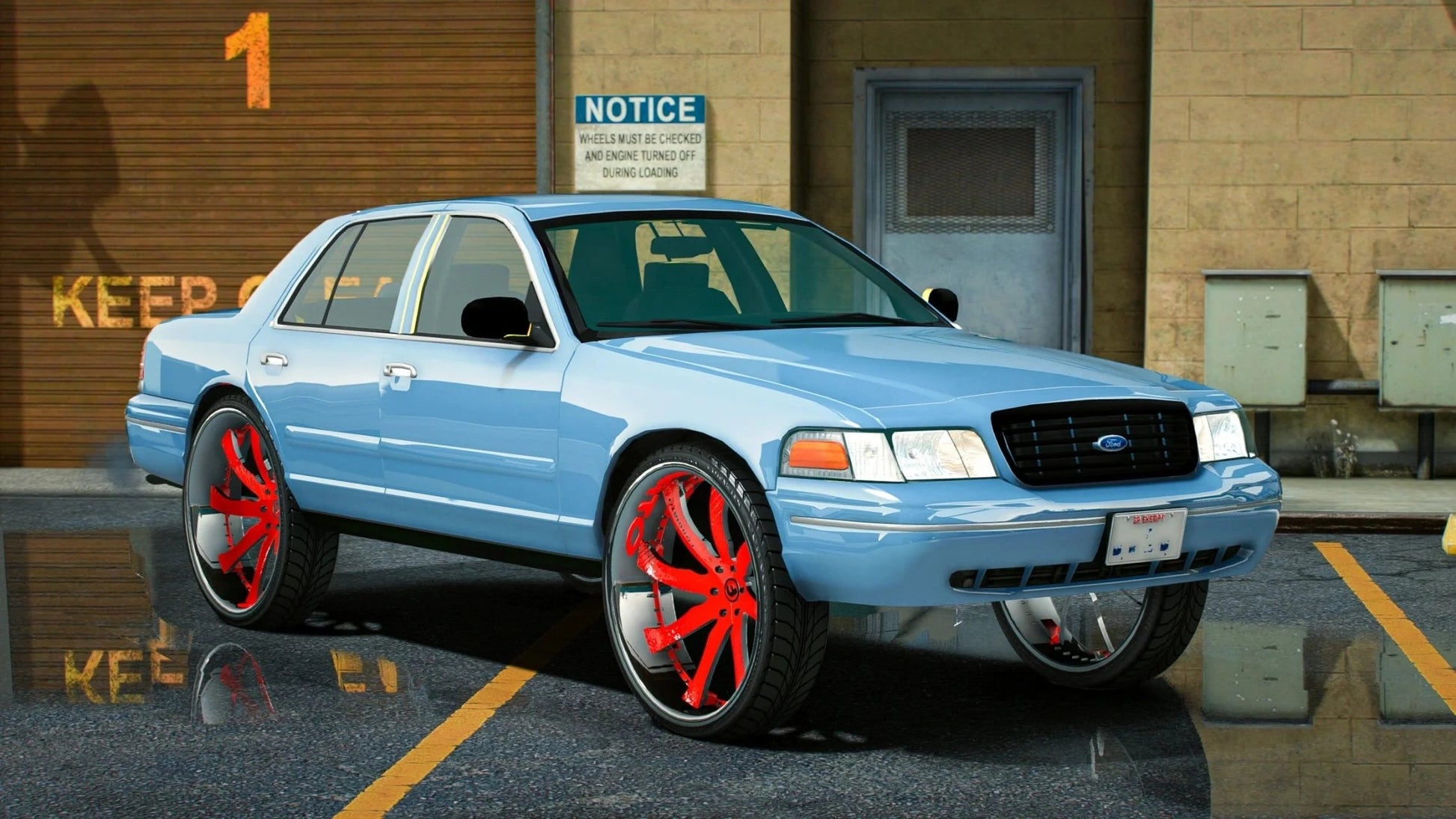 Crown Vic On 30s | Heat