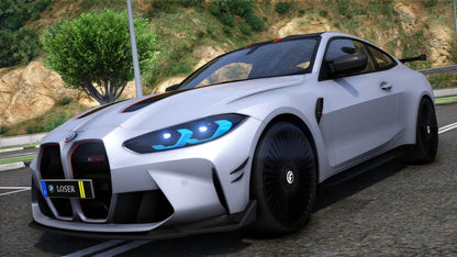 Customs 2023 BMW M4 CSL on Forgiato | Xian Customs