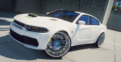Custom 2022 Ghoul Charger On Forgiatos | AS Customs