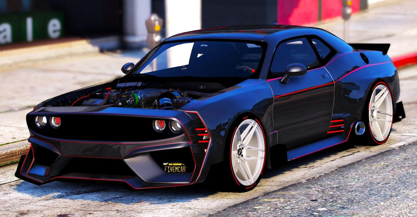 (Unbranded) Custom Dodge Challenger SRT Demon Hycade | Vanz