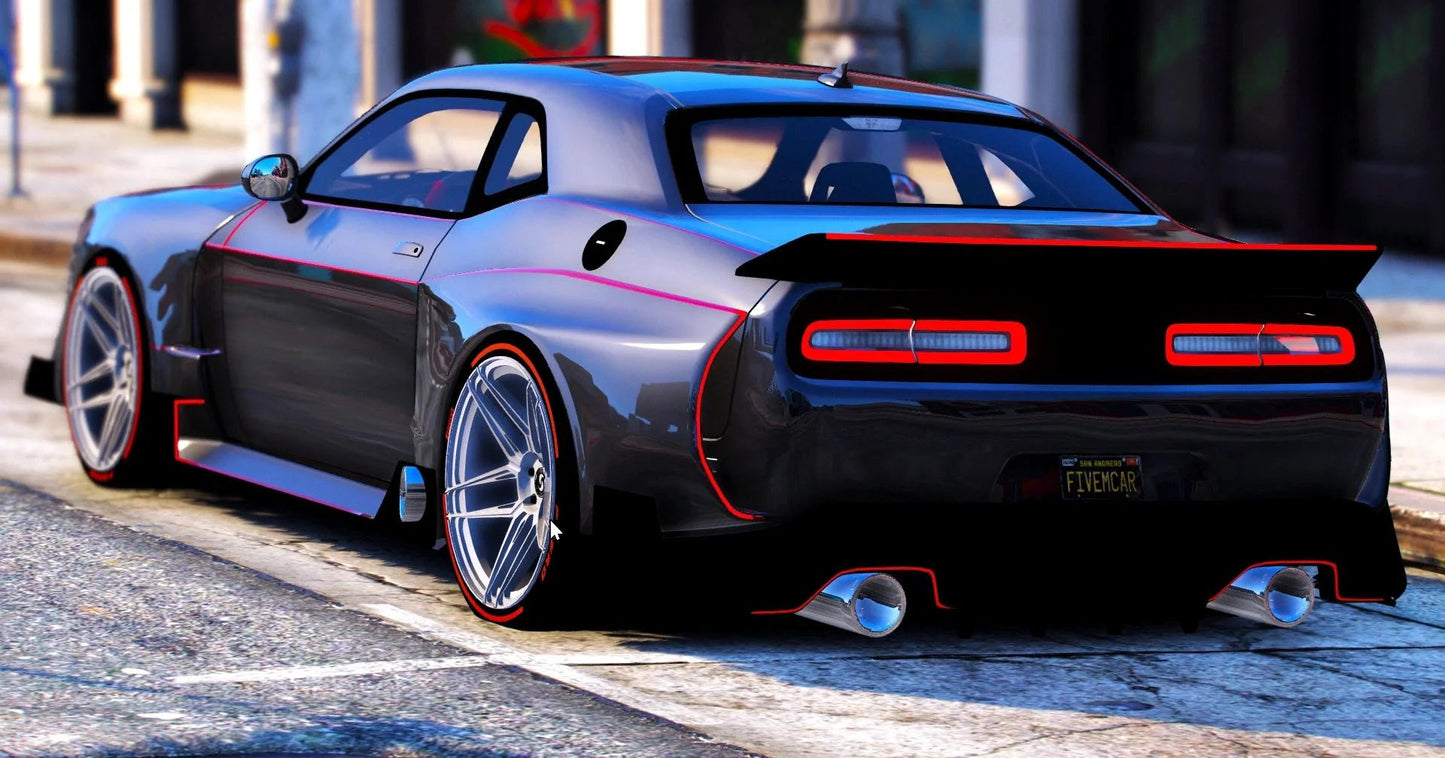 (Unbranded) Custom Dodge Challenger SRT Demon Hycade | Vanz