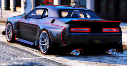 (Unbranded) Custom Dodge Challenger SRT Demon Hycade | Vanz