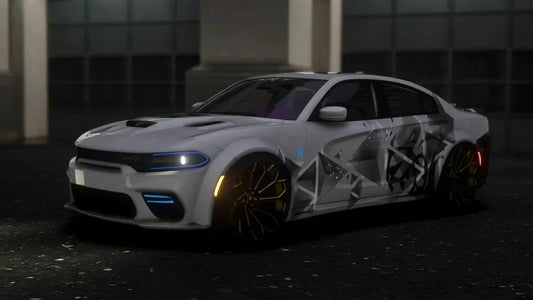 Custom Dodge Charger Hellcat Widebody on Amanis (5 Liveries) Armored  | Mopar Mak