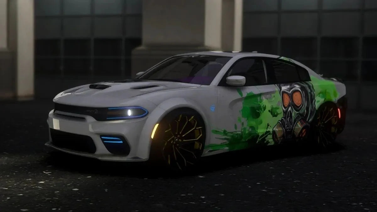 Custom Dodge Charger Hellcat Widebody on Amanis (5 Liveries) Armored  | Mopar Mak