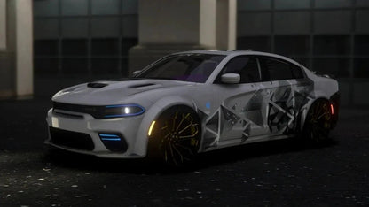 Custom Dodge Charger Hellcat Widebody on Amanis (5 Liveries) Armored  | Mopar Mak