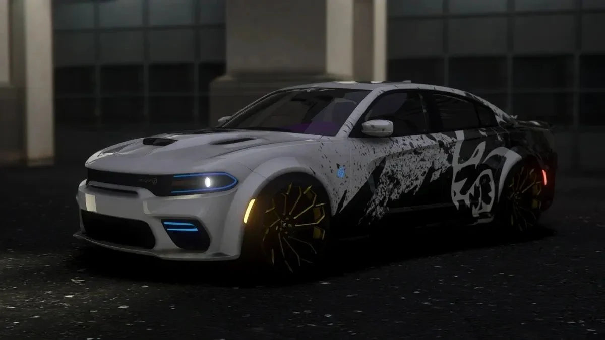 Custom Dodge Charger Hellcat Widebody on Amanis (5 Liveries) Armored  | Mopar Mak
