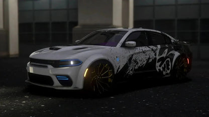 Custom Dodge Charger Hellcat Widebody on Amanis (5 Liveries) Armored  | Mopar Mak