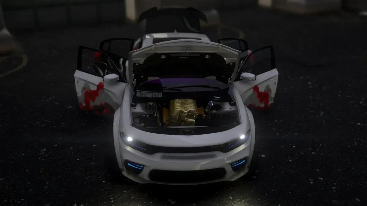 Custom Dodge Charger Hellcat Widebody on Amanis (5 Liveries) Armored  | Mopar Mak