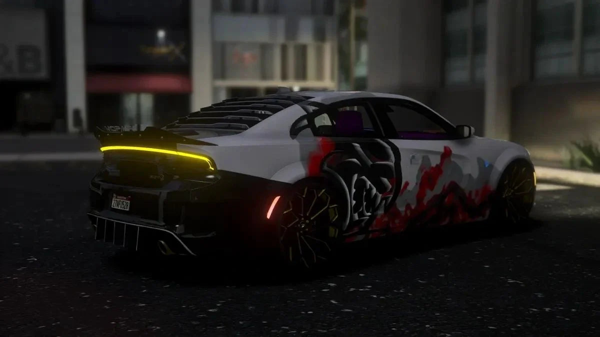 Custom Dodge Charger Hellcat Widebody on Amanis (5 Liveries) Armored  | Mopar Mak
