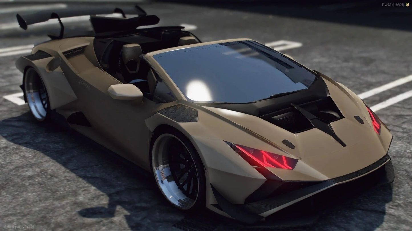 Custom Lamborghini Huracan Evo2 Spyder | 4K Customs