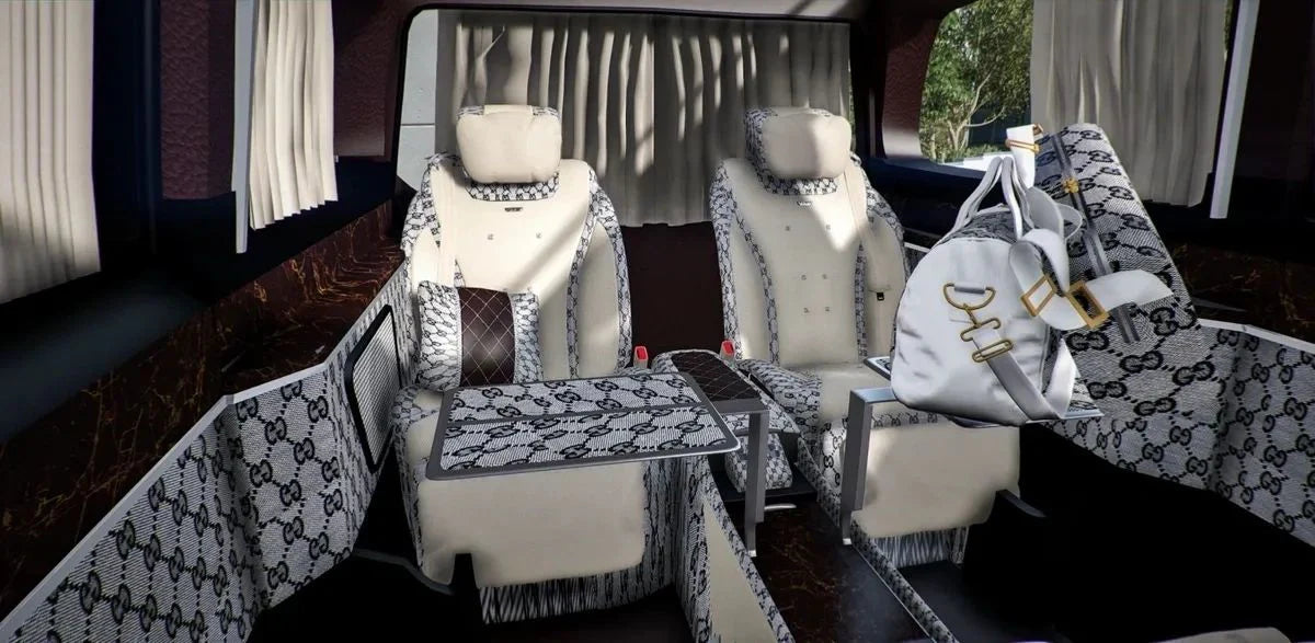 Custom Mercedes Maybach Sprinter with Gucci interior (6 Seater) | Krazy Customs | Performance Build