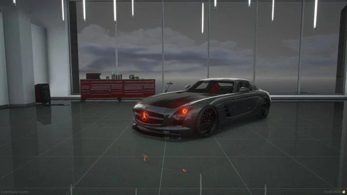 Custom Mercedes SLS