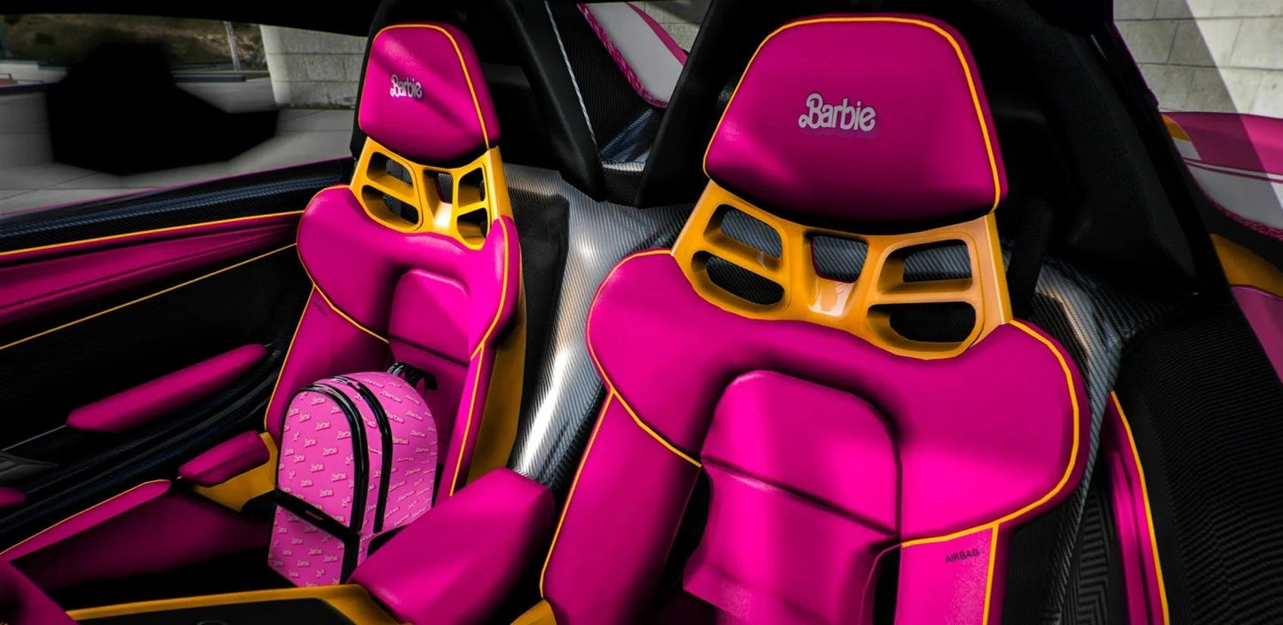 Custom Animated Barbie Porsche 918 Spyder [20+ Tuning Parts] | Port Baek