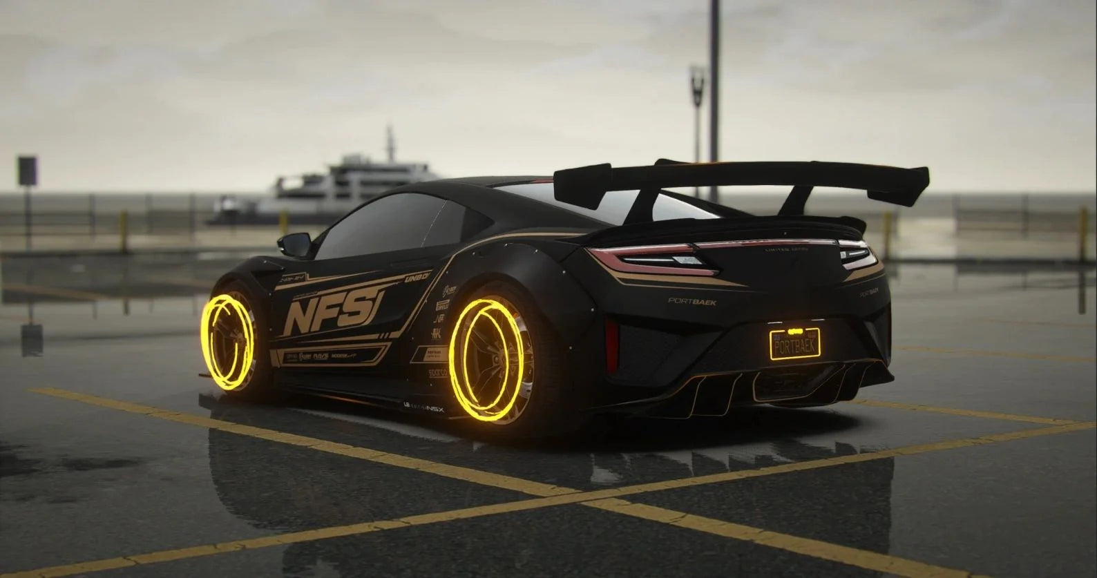 Custom Animated Acura NSX x NFS Unbound [Tuning] | Port Baek