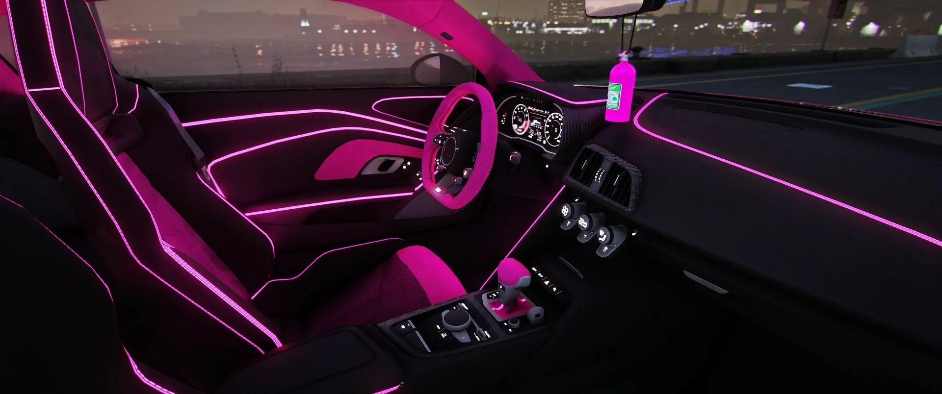 Custom Animated Audi R8 EMR Kit Suki [20+ Tuning Parts] | Port Baek