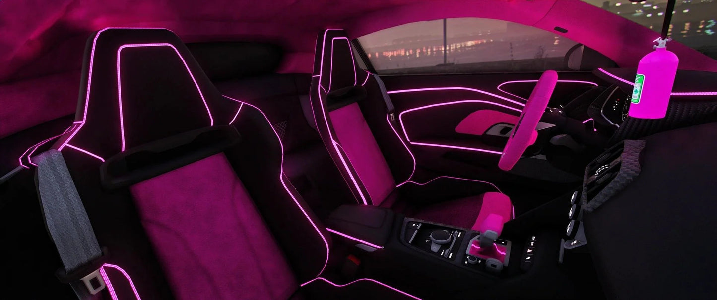 Custom Animated Audi R8 EMR Kit Suki [20+ Tuning Parts] | Port Baek