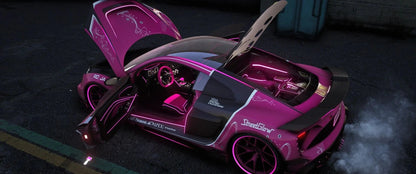 Custom Animated Audi R8 EMR Kit Suki [20+ Tuning Parts] | Port Baek
