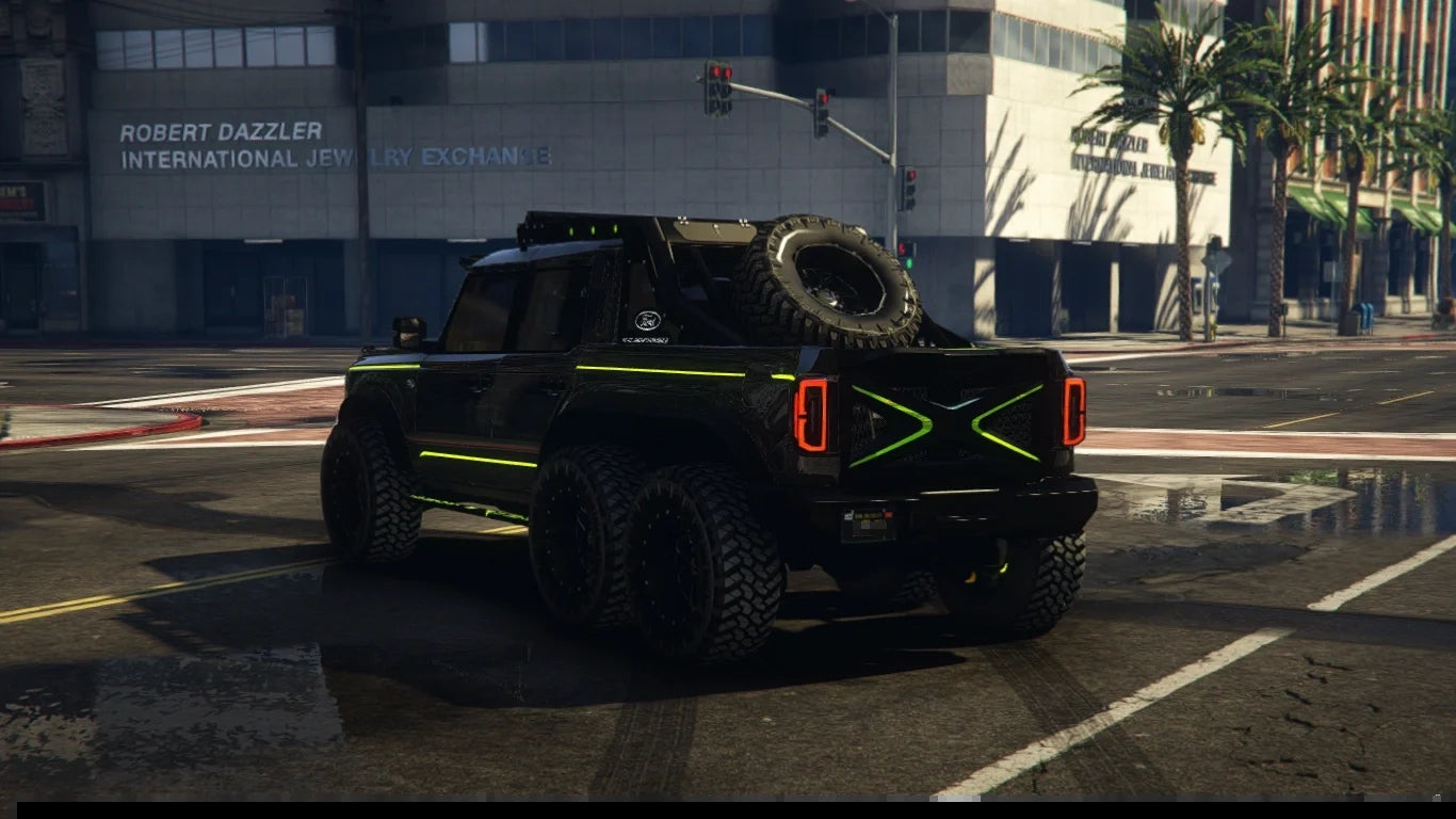 Custom OFF-ROAD Ford Bronco 6X6 Conceptï½œShelby Cars