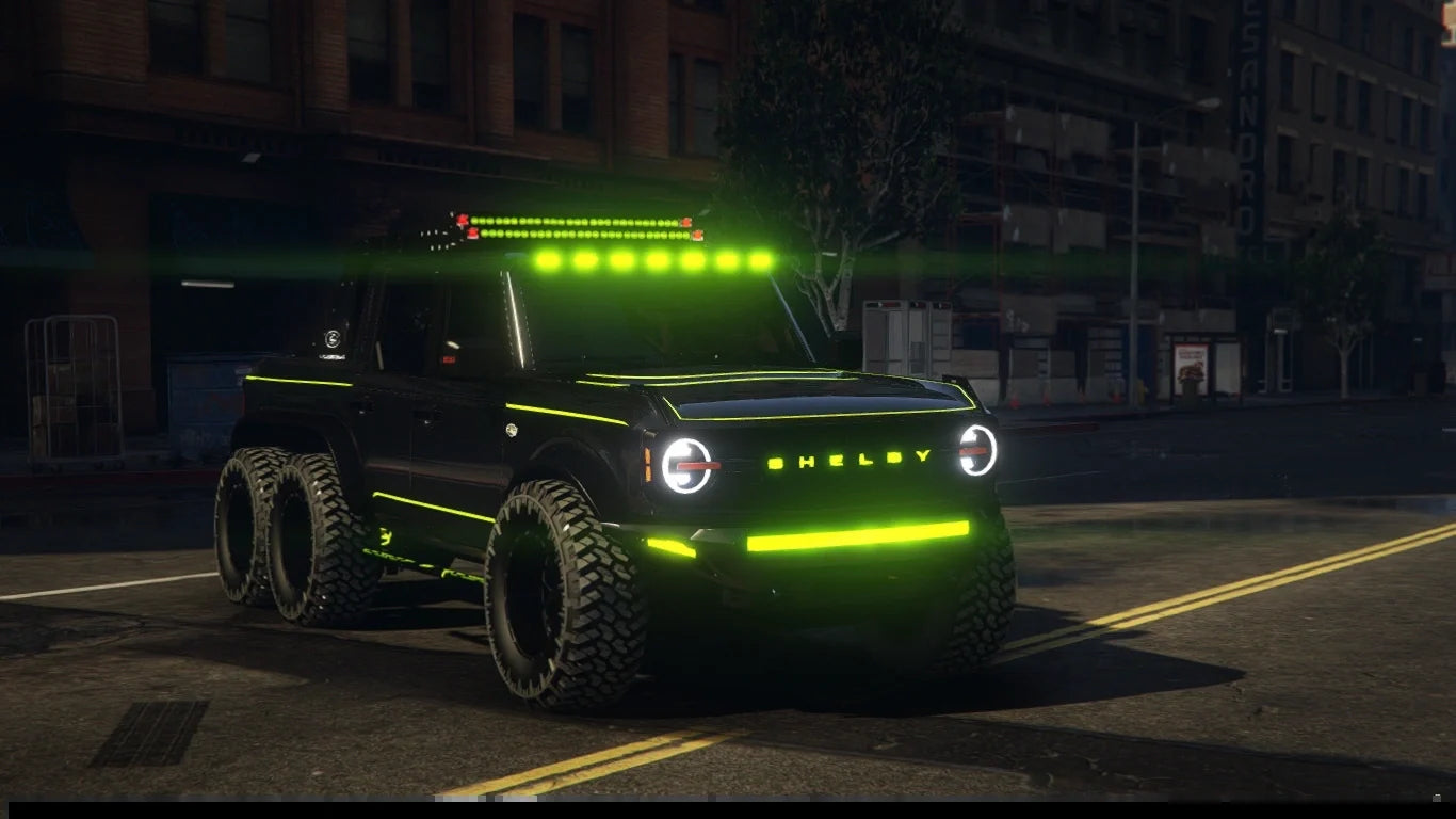 Custom OFF-ROAD Ford Bronco 6X6 Conceptï½œShelby Cars