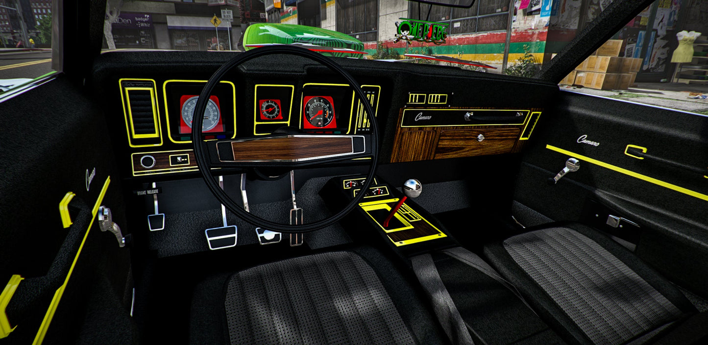 Chevrolet Camaro Drag Zoro [45+ Tuning Parts] [Dinamic Lights] | Port Baek