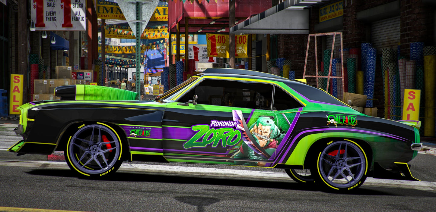 Chevrolet Camaro Drag Zoro [45+ Tuning Parts] [Dinamic Lights] | Port Baek
