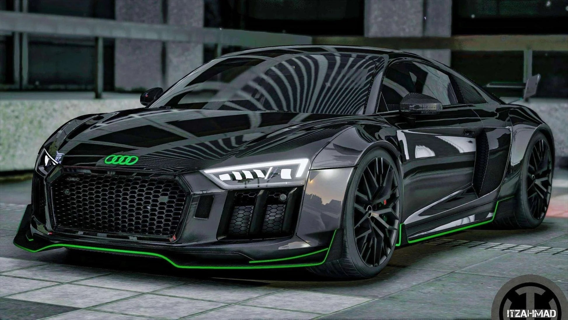 Audi R8 Hycade Design | Itzahmad_2002