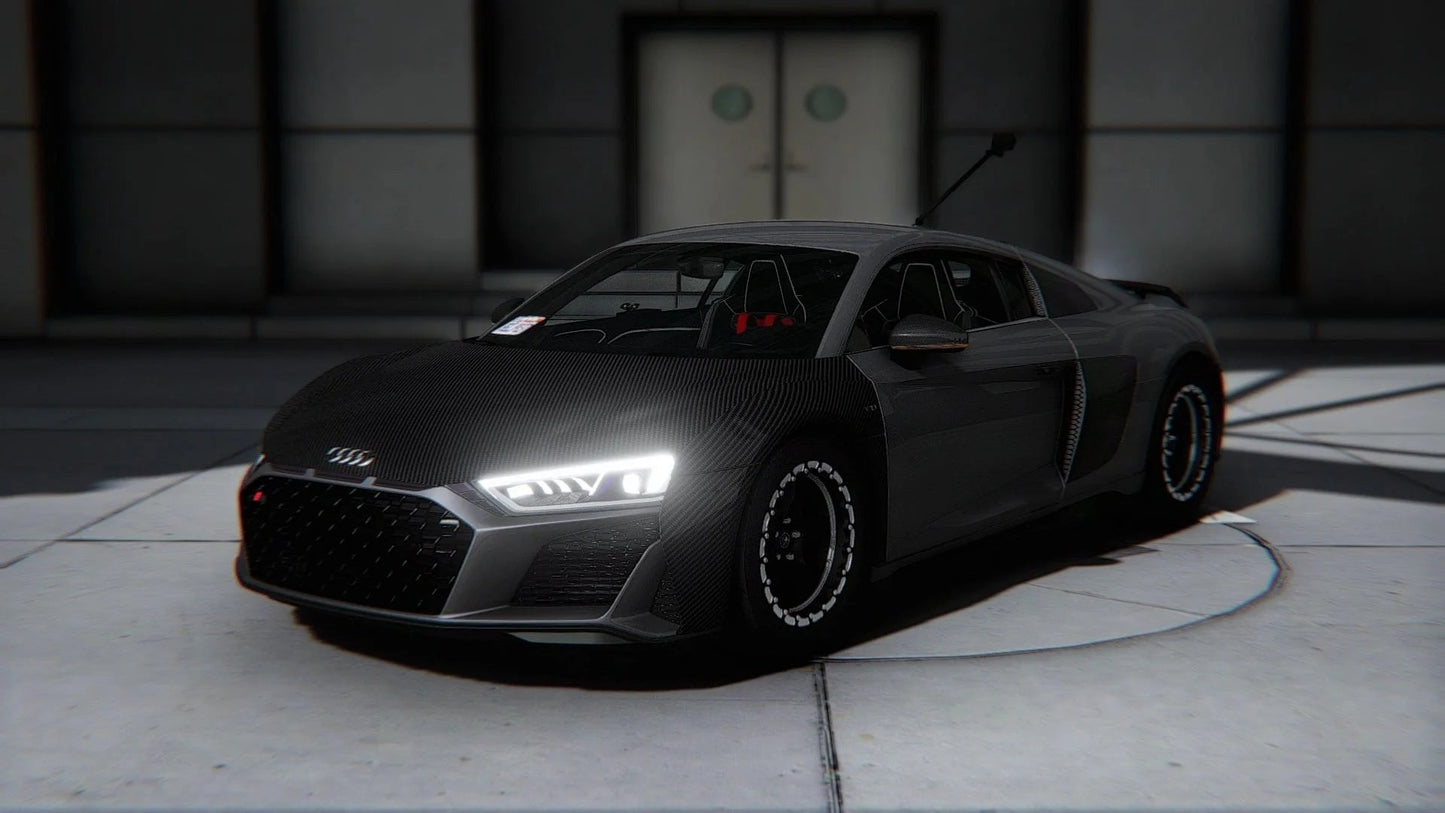 Audi R8 Twin Turbo Drag Customs (Animated Windows | Twin Builds