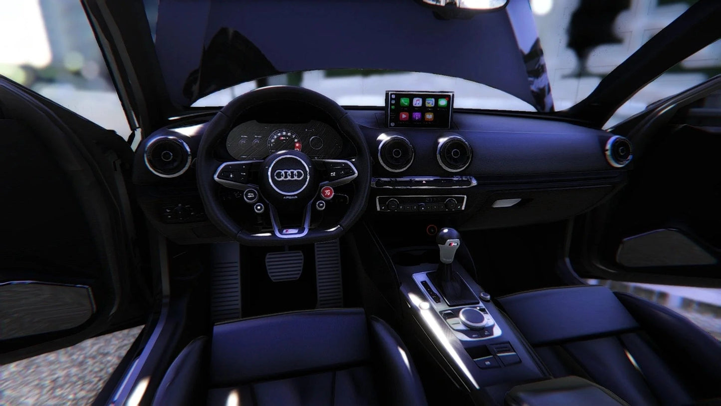 Audi RS3 Hatchback Revo (Animation Roof) 40+ Tuning Parts | Lemon