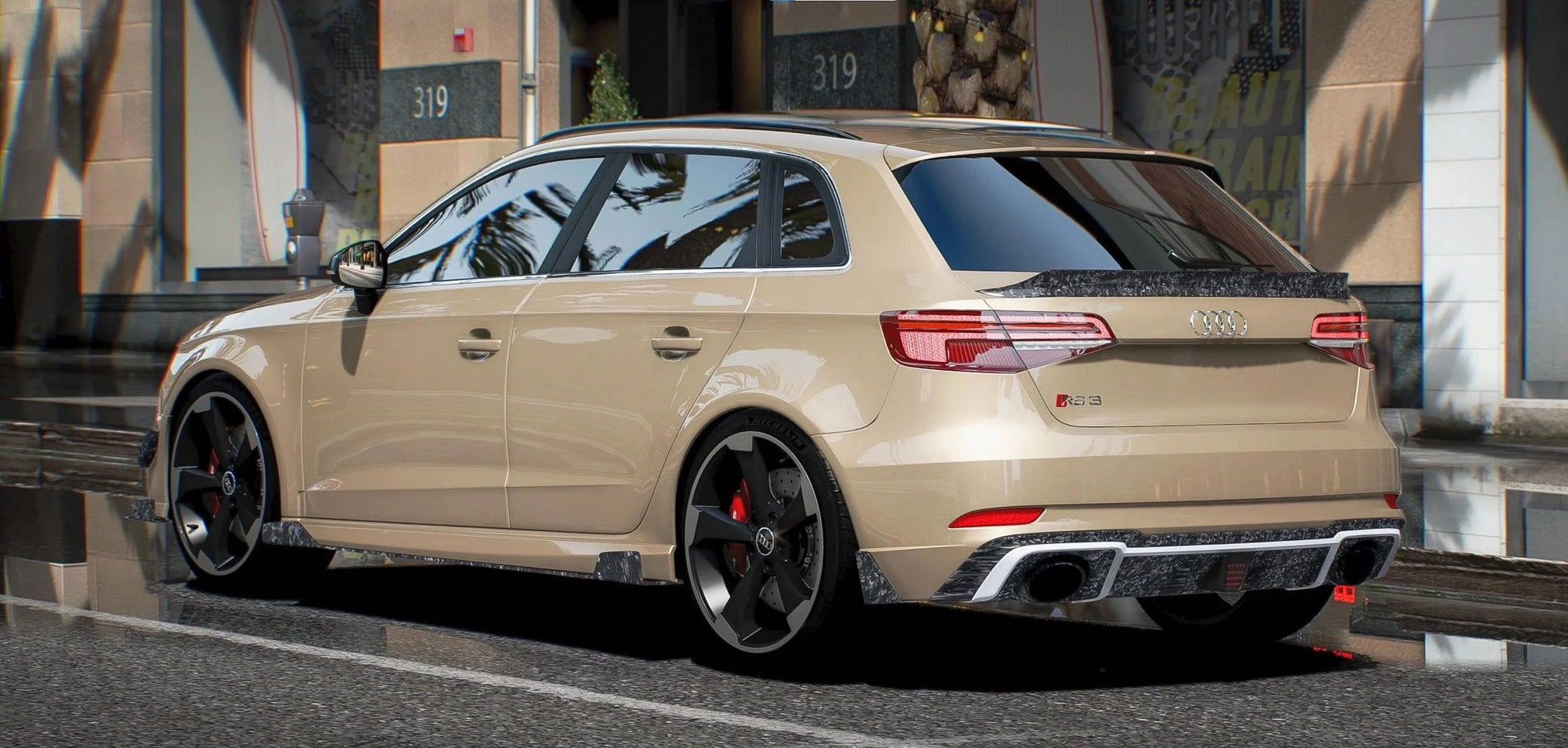 Audi RS3 Revoluzione Aerokit | Hayes