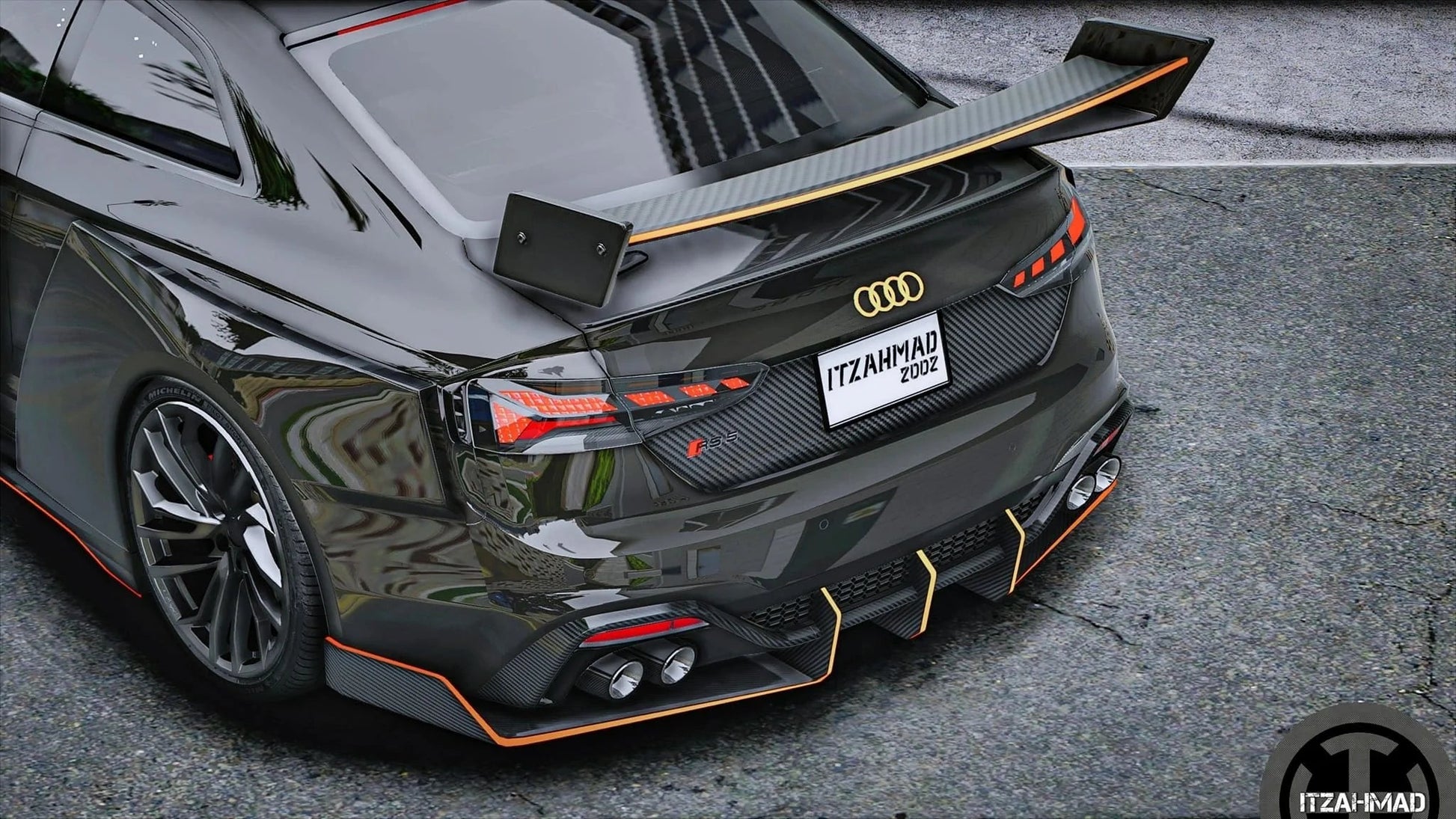 Audi RS5 Hycade Edition | Itzahmad_2002