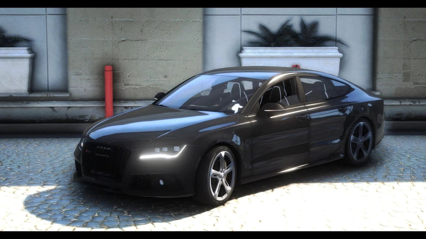 Audi RS7 Custom (Animation Window) | Mo Dre's Customs