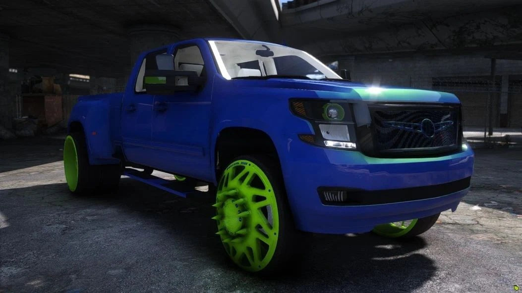 (Unbranded) 2015 Chevy Tahoe 3500 Dually Custom on 30″ Forgiatos