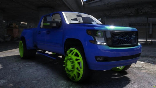 (Unbranded) 2015 Chevy Tahoe 3500 Dually Custom on 30″ Forgiatos
