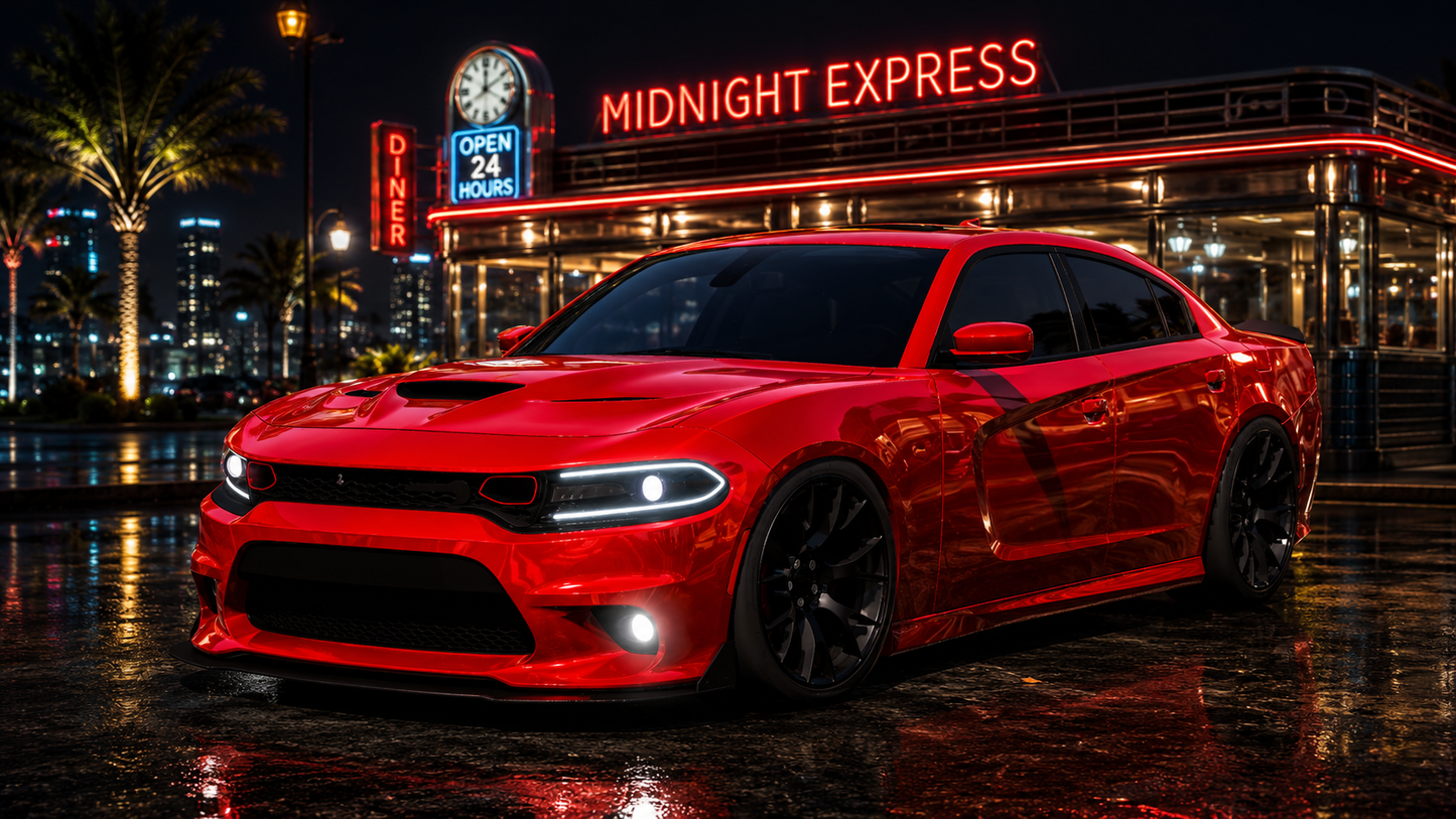 (Unbranded) 2016 Dodge Charger Hellcat Slimbody Carnage Edition
