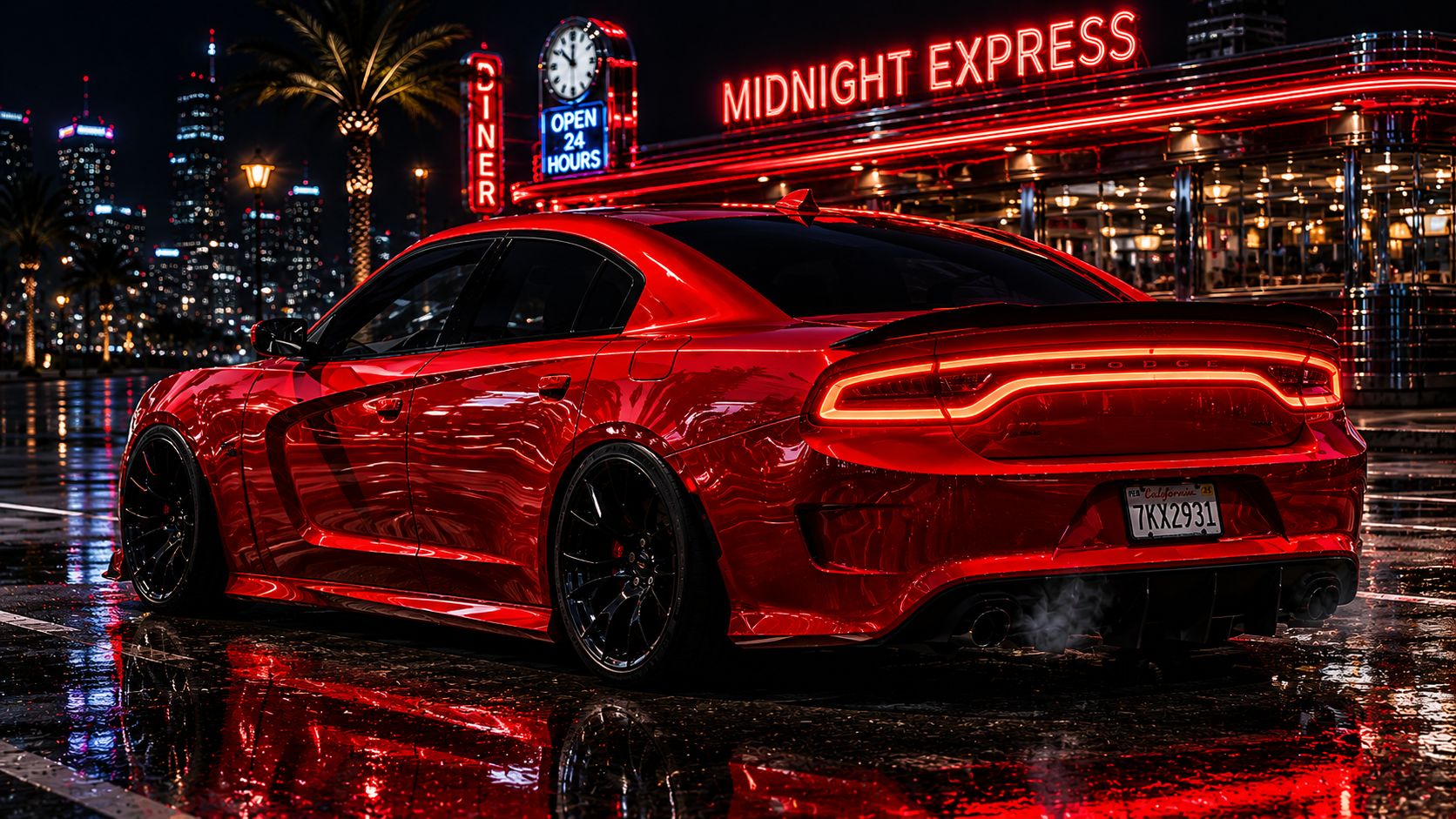 (Unbranded) 2016 Dodge Charger Hellcat Slimbody Carnage Edition